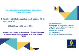 TALLER CRECIMIENTO PERSONAL AGOSTO